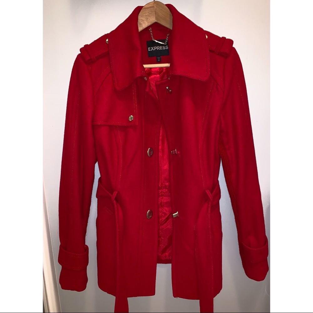 Red coat